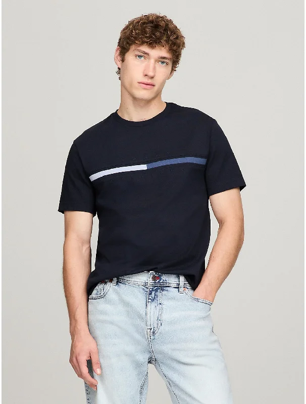 Exclusive Offers Tommy Hilfiger Men's Tonal Flag Logo T-Shirt
