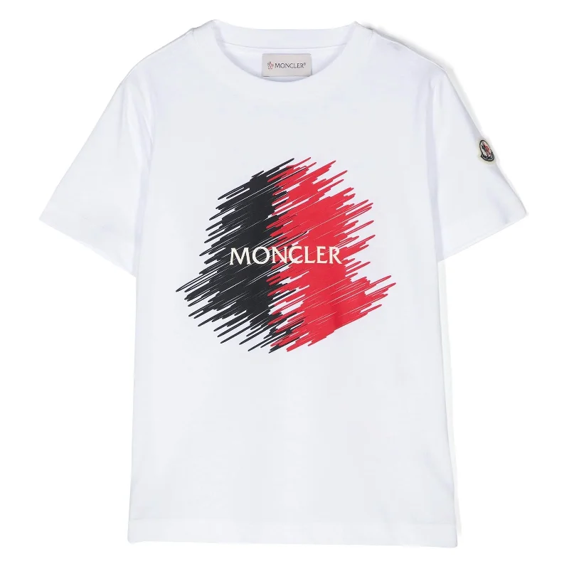Overstock Sale White Logo T-Shirt