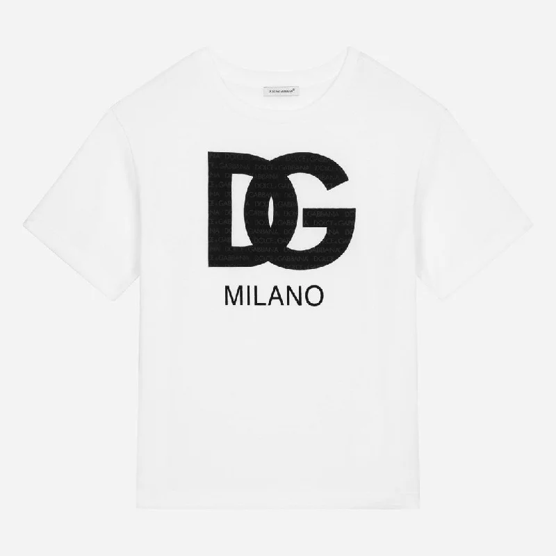 Special Discount White Logo T-Shirt