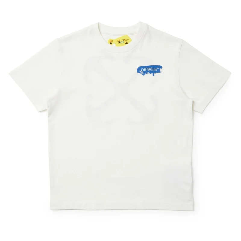 Don't Wait White Paint Graphic T-shirt