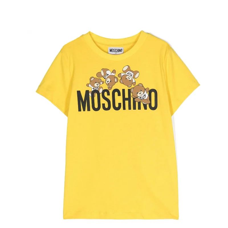 Fantastic Offers Yellow Teddy Bear Logo T-Shirt