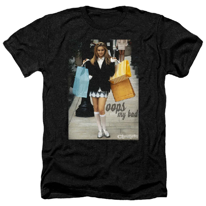 Massive Deals Clueless Heather T-Shirt Cher Oops My Bad Black Tee