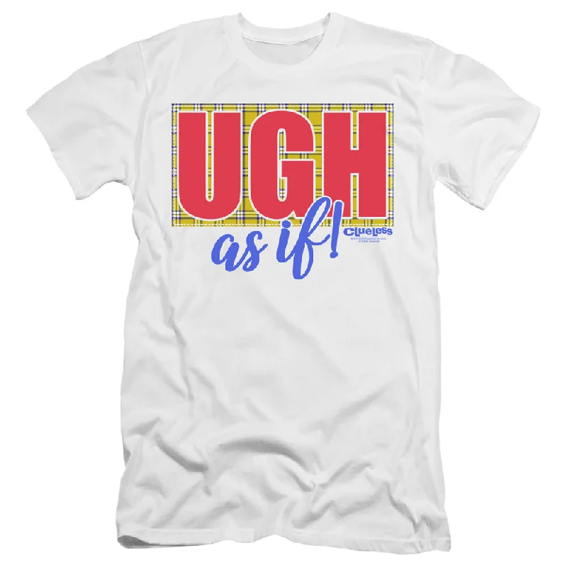 Special Price Clueless Slim Fit T-Shirt Ugh As If White Tee
