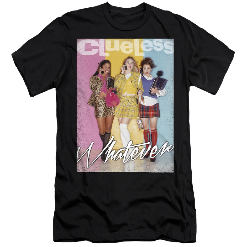 YEAR-End Clearance Clueless Slim Fit T-Shirt Whatever Black Tee