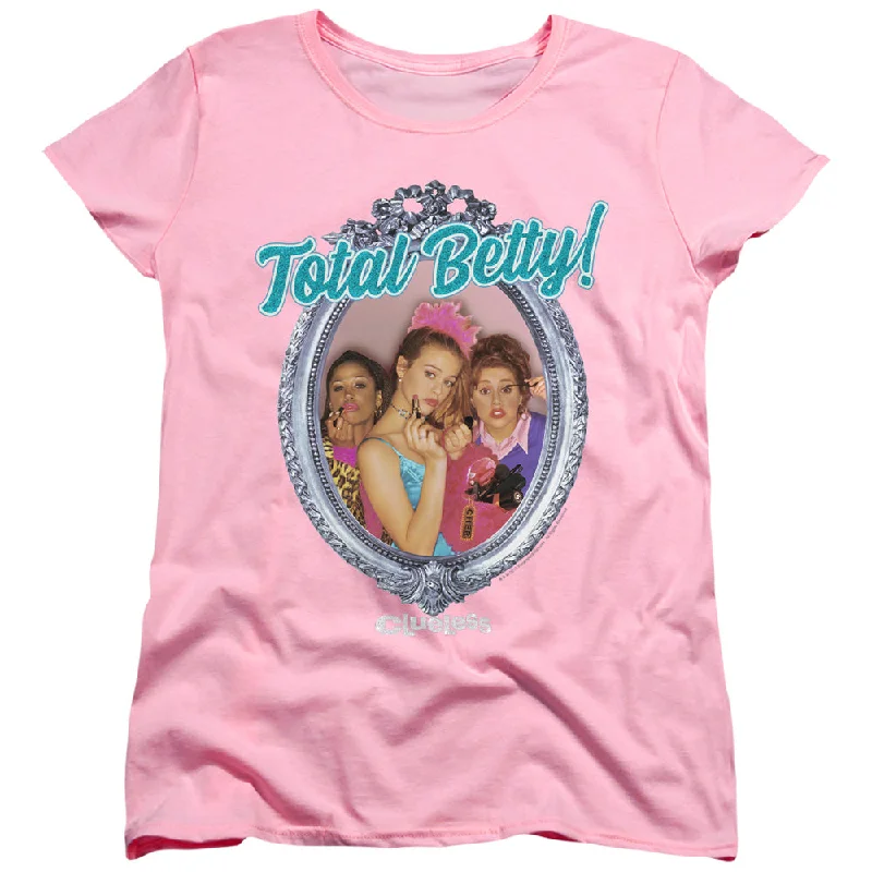 Overstock Clueless Womens T-Shirt Total Betty Pink Tee