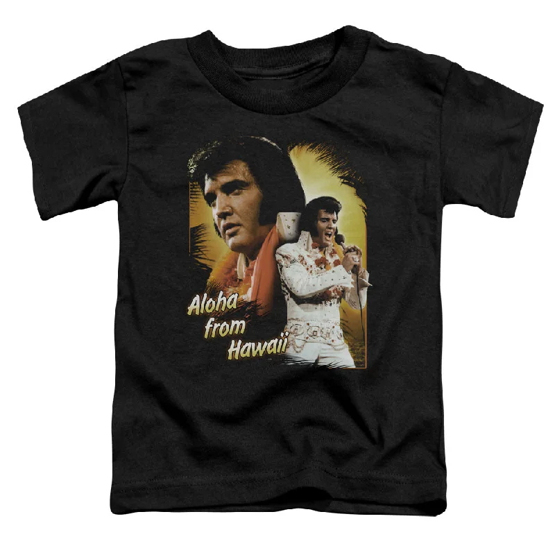 Stock Up and Save Elvis Presley Toddler T-Shirt Aloha from Hawaii Black Tee