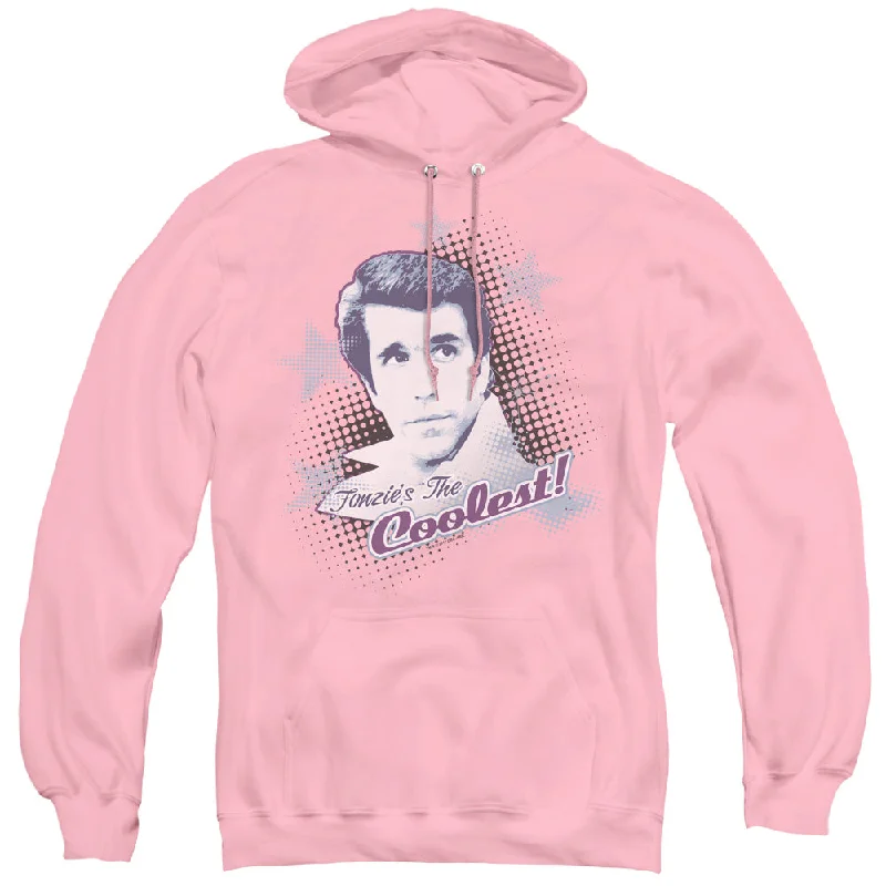 Price Smash Happy Days Hoodie Fonzies The Coolest Pink Hoody
