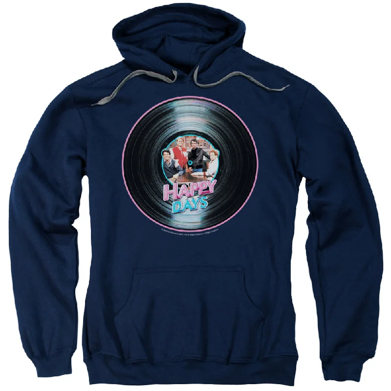 Today’s Special Happy Days Hoodie Record Navy Hoody