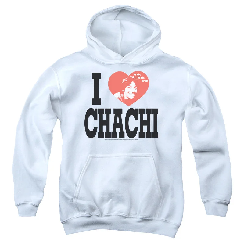 Unbeatable Prices Happy Days Kids Hoodie I Love Chachi White Hoody