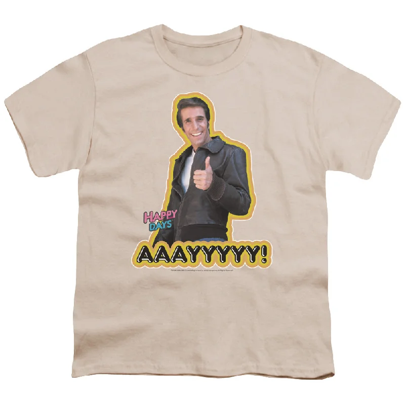 Limited Edition Happy Days Kids T-Shirt Ayyy Sand Tee