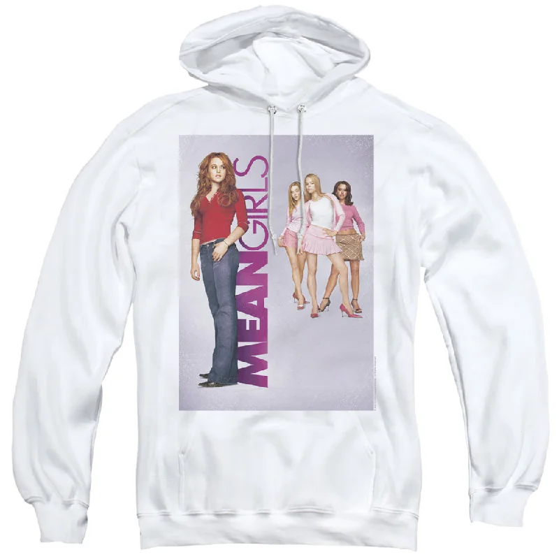 Instant Discount Mean Girls Hoodie Movie Poster Artwork White Hoody