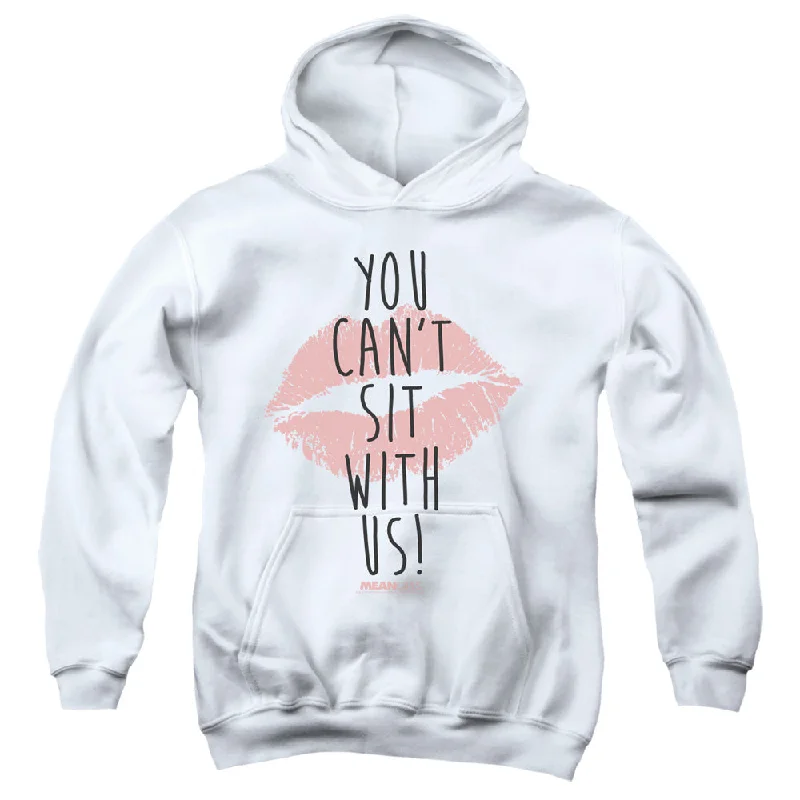 Special Offer Mean Girls Kids Hoodie Can't Sit With Us White Hoody