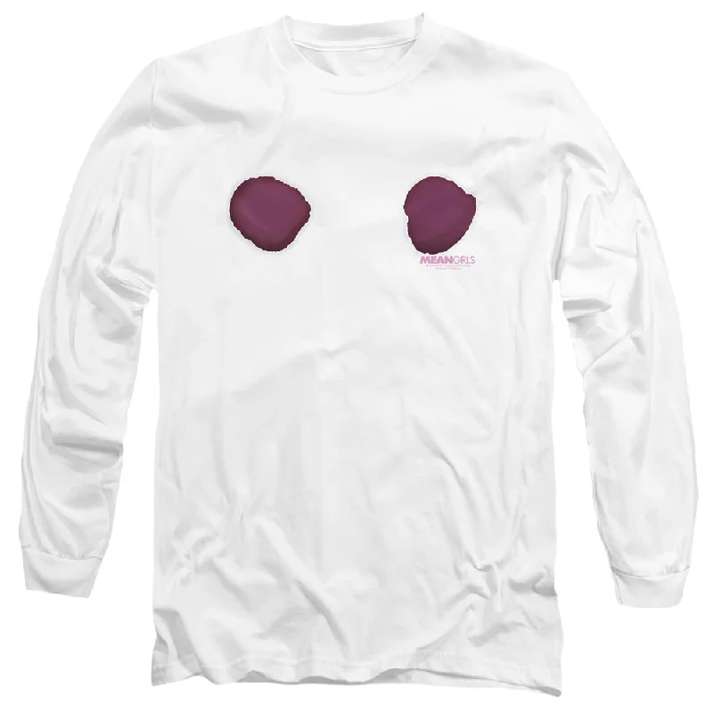 Super Bargain Mean Girls Long Sleeve T-Shirt Imitating Reginas Cut Shirt White Tee