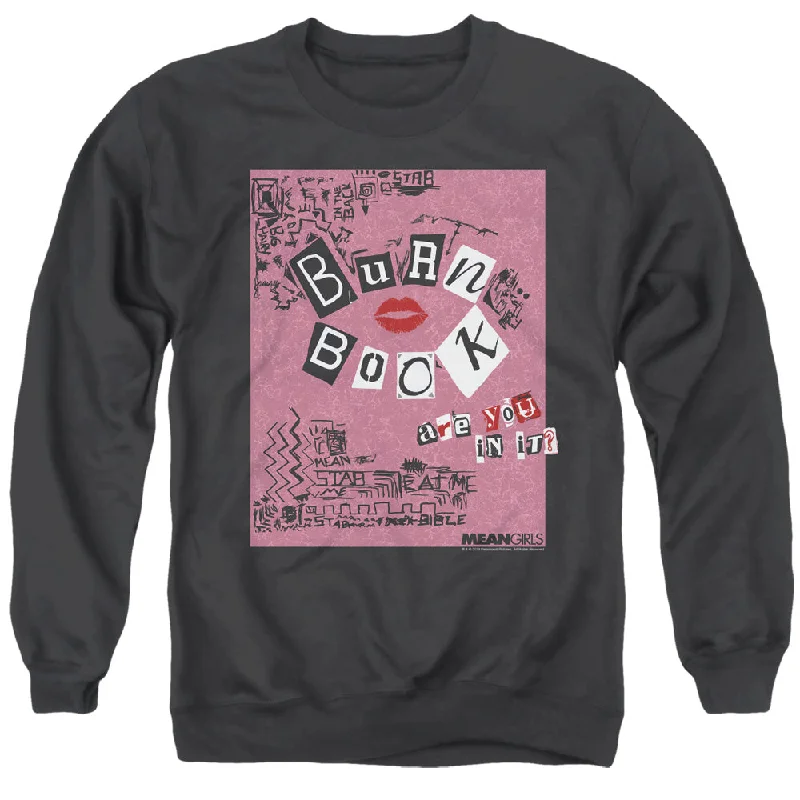 Extra Discounts Mean Girls Sweatshirt Burn Book Black Pullover