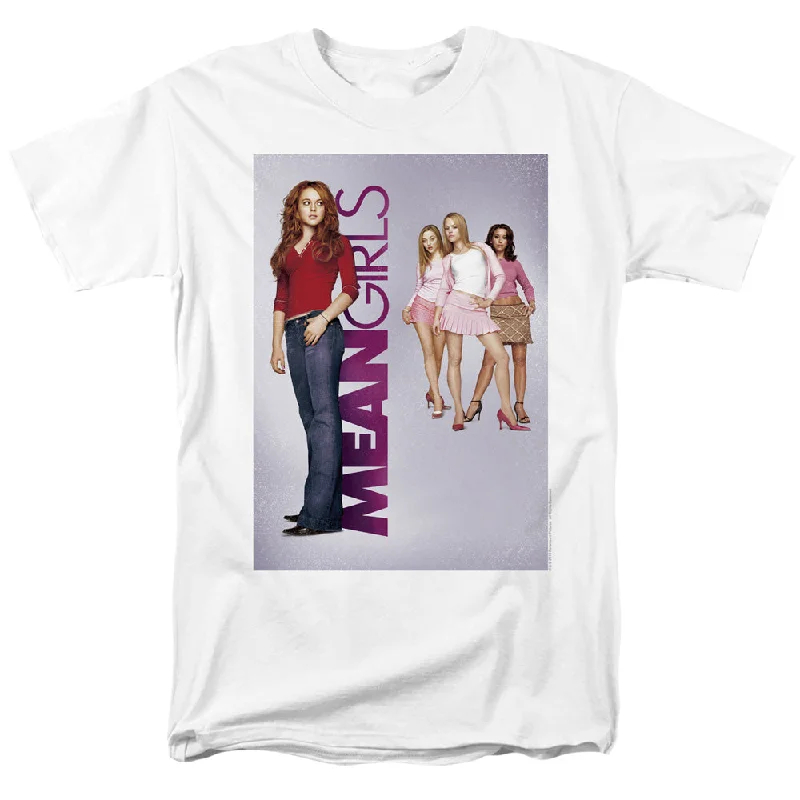 Markdowns Mean Girls T-Shirt Movie Poster Artwork White Tee