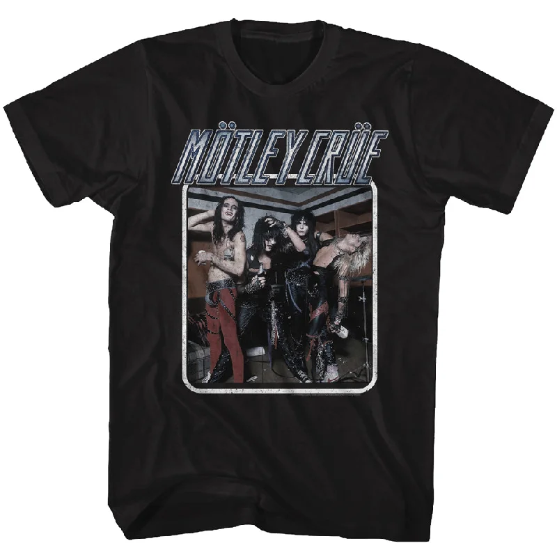 Buy More, Save More Motley Crue Group Photo Adult Black Tall Shirt