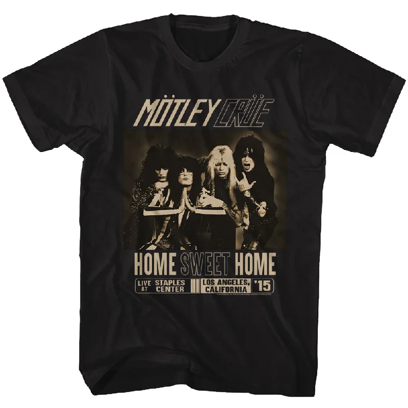 Price Drop Motley Crue Home Sweet Home Adult Black Tall Shirt