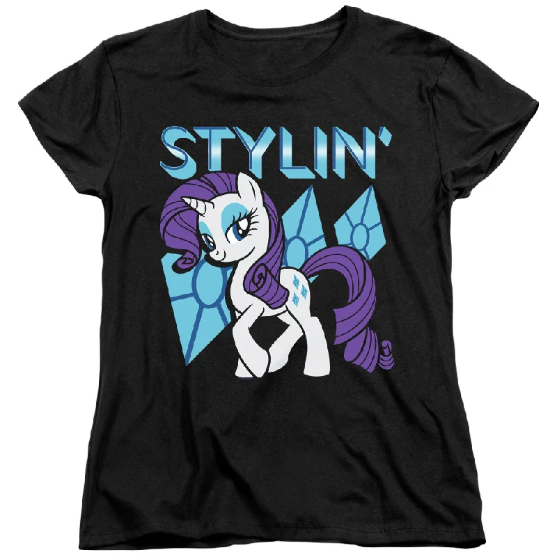 Price Drop Alert My Little Pony Womens T-Shirt Stylin Black Tee