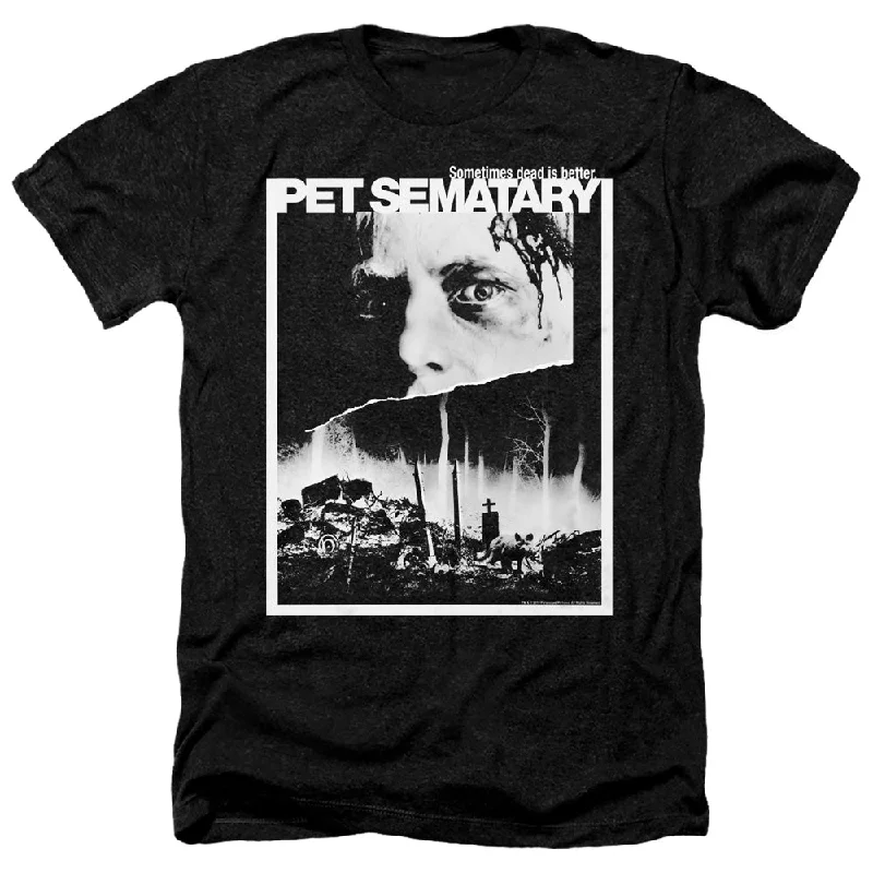 Don’t Miss Out Pet Sematary Heather T-Shirt Movie Poster Artwork Black Tee