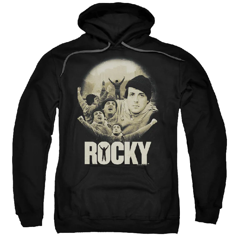 Price Meltdown Rocky Hoodie Balboa Collage Black Hoody