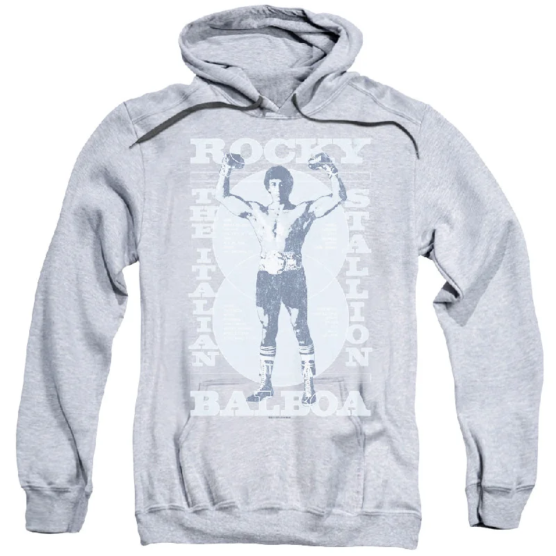 Limited Time Offer Rocky Hoodie Flexing Athletic Heather Hoody