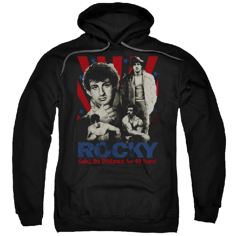 Deal Dash Rocky Hoodie Going the Distance Black Hoody