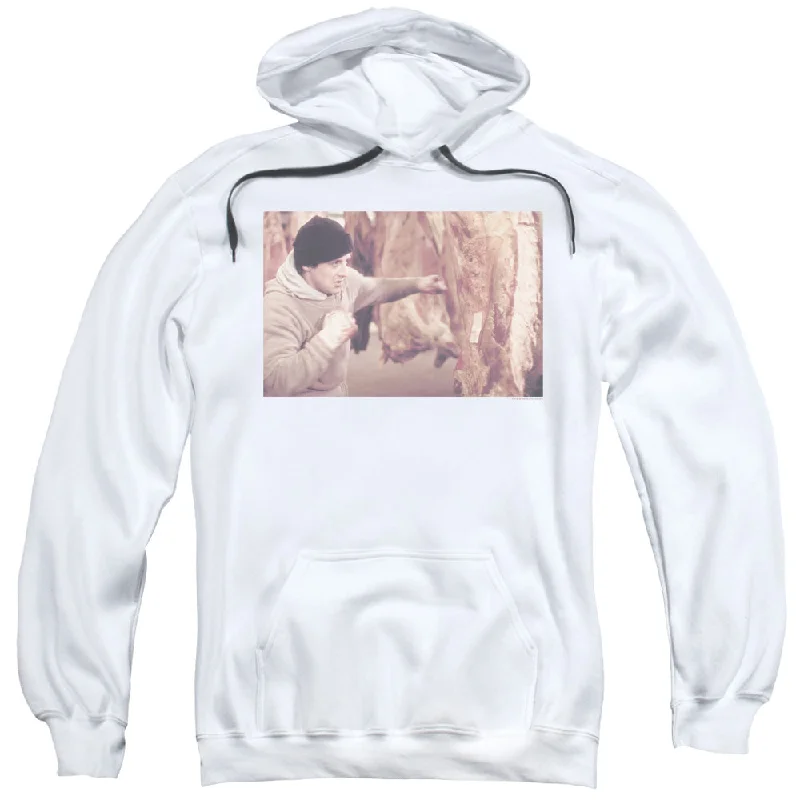 Discount Extravaganza Rocky Hoodie Punching Meat White Hoody