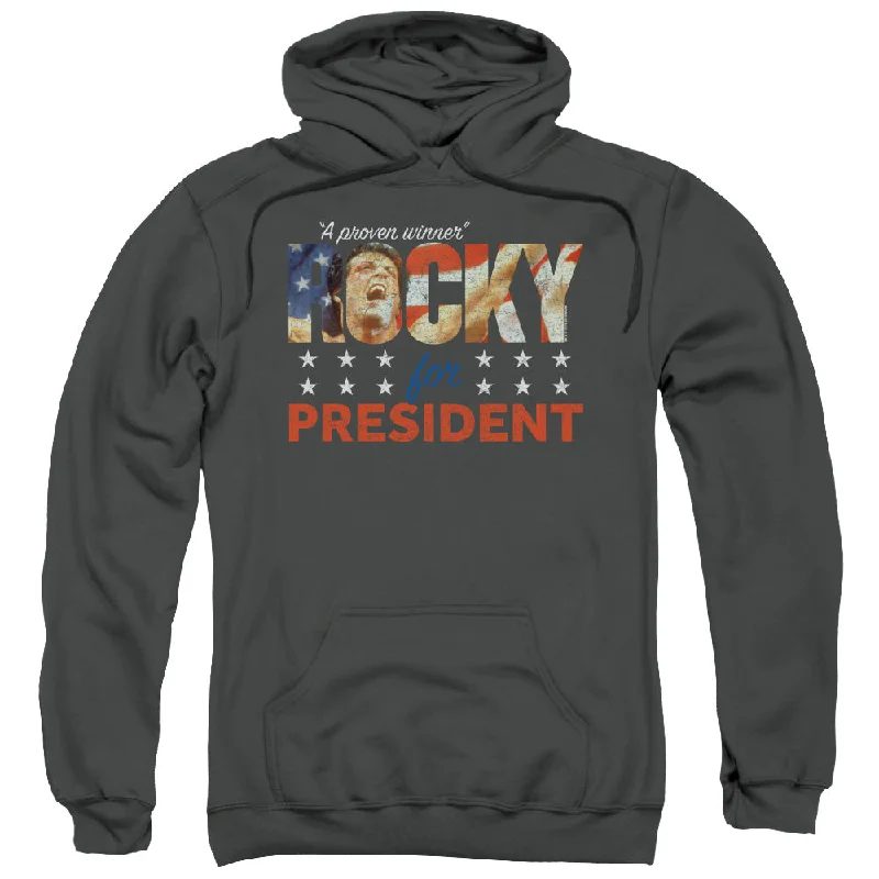 Price Buster Rocky Hoodie Rocky For President Charcoal Hoody