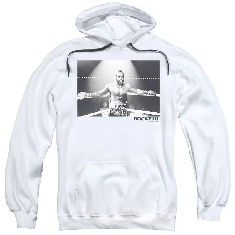 Inventory Reduction Rocky III Hoodie Clubber In The Ring White Hoody