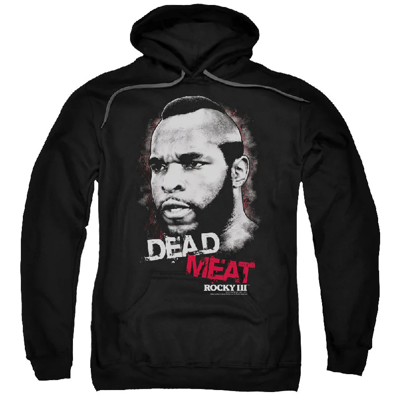 Overstock Sale Rocky III Hoodie Dead Meat Black Hoody