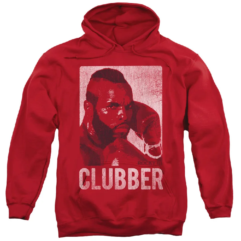 Friends and Family Sale Rocky III Hoodie Vintage Photo Red Hoody