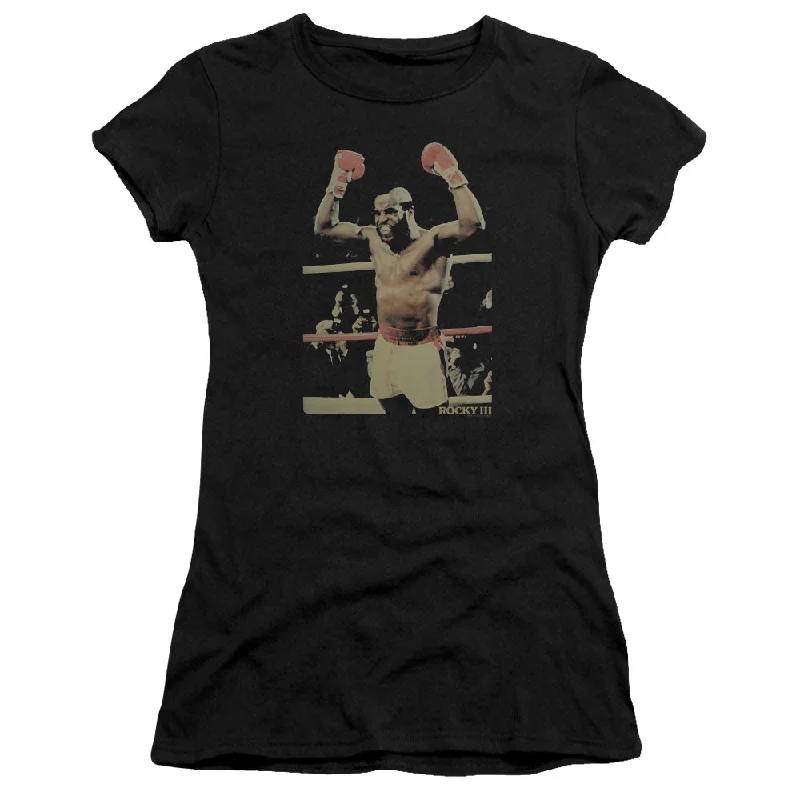 Flash Sale Rocky III Juniors T-Shirt Clubber Lang Win Pose Black Premium Tee