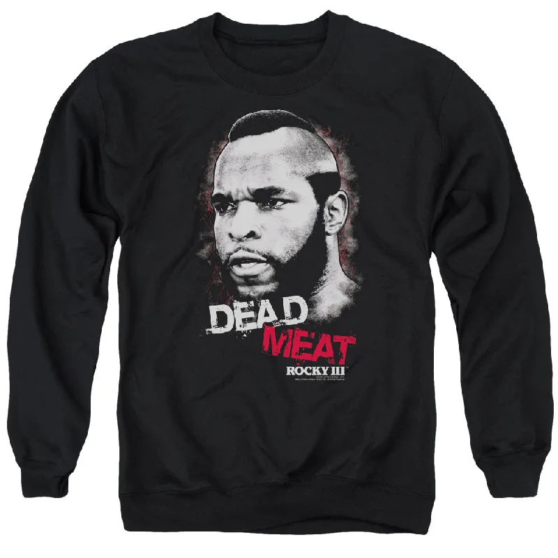 Discount Days Rocky III Sweatshirt Dead Meat Black Pullover