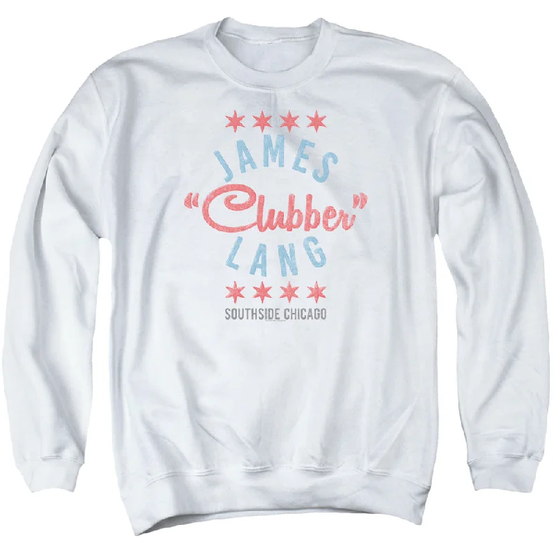Early Bird Discount Rocky III Sweatshirt James Clubber Lang White Pullover