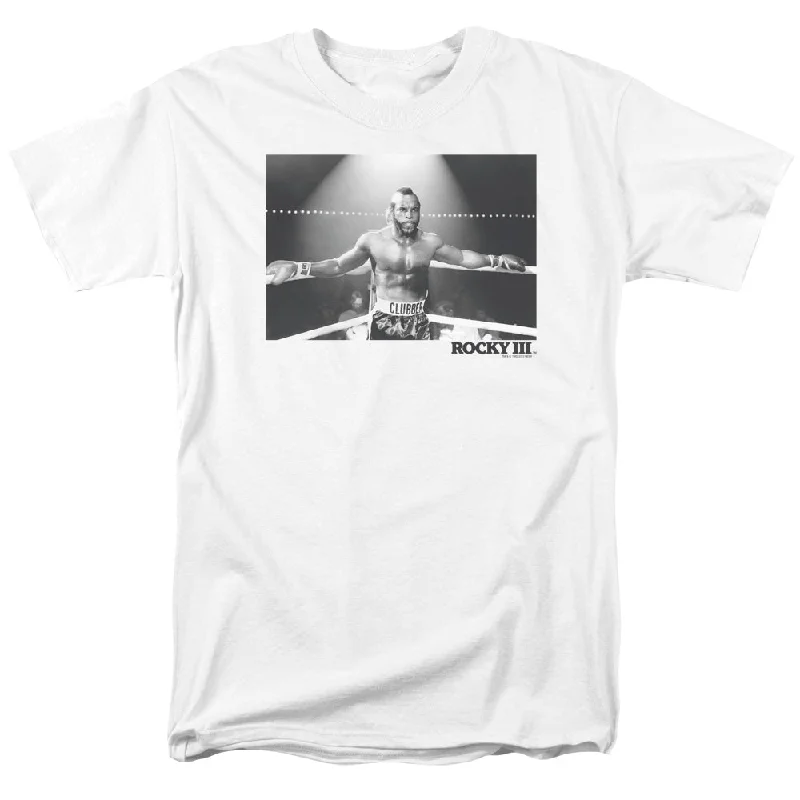 Price Meltdown Rocky III T-Shirt Clubber In The Ring White Tee