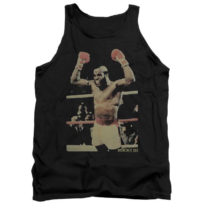 Weekend Special Rocky III Tanktop Clubber Lang Win Pose Black Tank