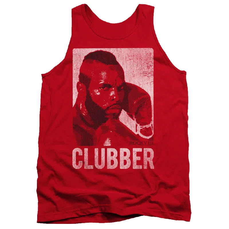 Seasonal Clearance Rocky III Tanktop Vintage Photo Red Tank