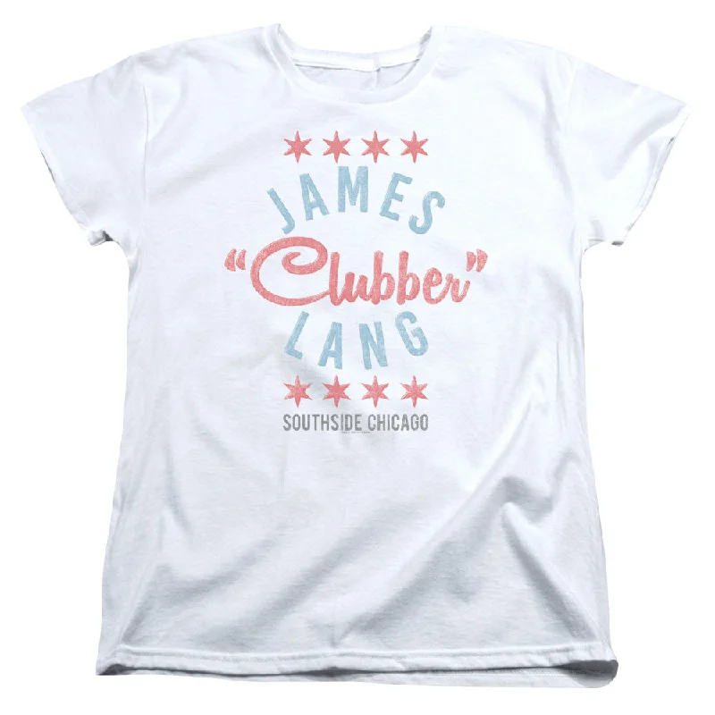 Today’s Special Rocky III Womens T-Shirt James Clubber Lang White Tee