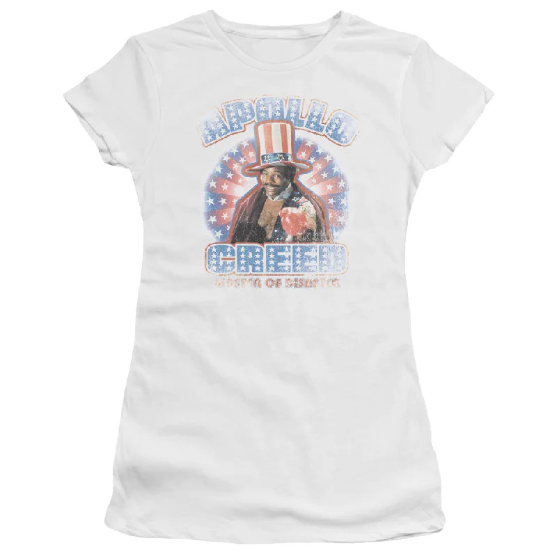 Closeout Rocky Juniors T-Shirt Apollo Creed American White Tee