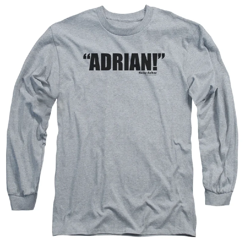 Closeout Rocky Long Sleeve T-Shirt Adrian Athletic Heather Tee
