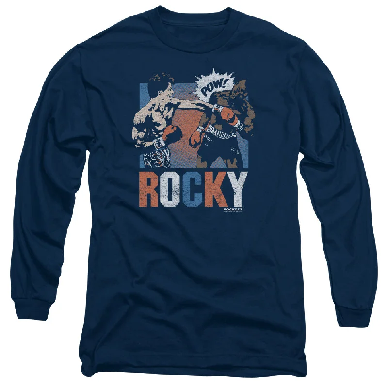 Exclusive Savings Rocky Long Sleeve T-Shirt Pow Navy Tee