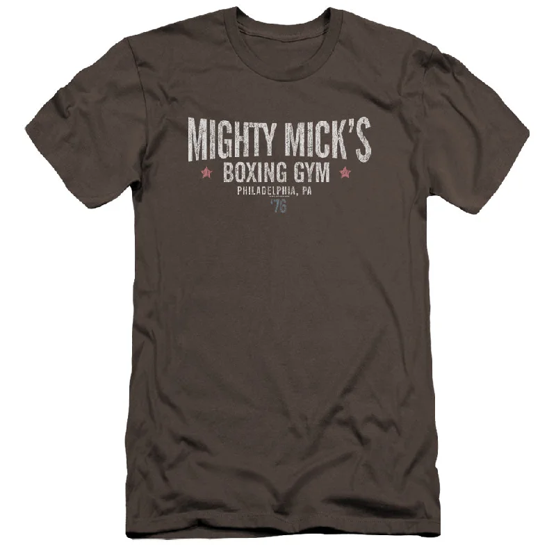 Fantastic Offers Rocky Premium Canvas T-Shirt Mighty Micks Boxing Charcoal Tee