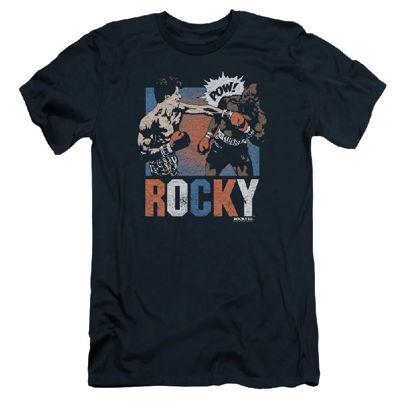 Lowest Price Rocky Slim Fit T-Shirt Pow Navy Tee