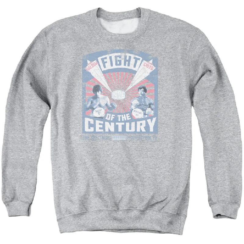 Deal Explosion Rocky Sweatshirt 1976 Balboa Creed Fight Athletic Heather Pullover