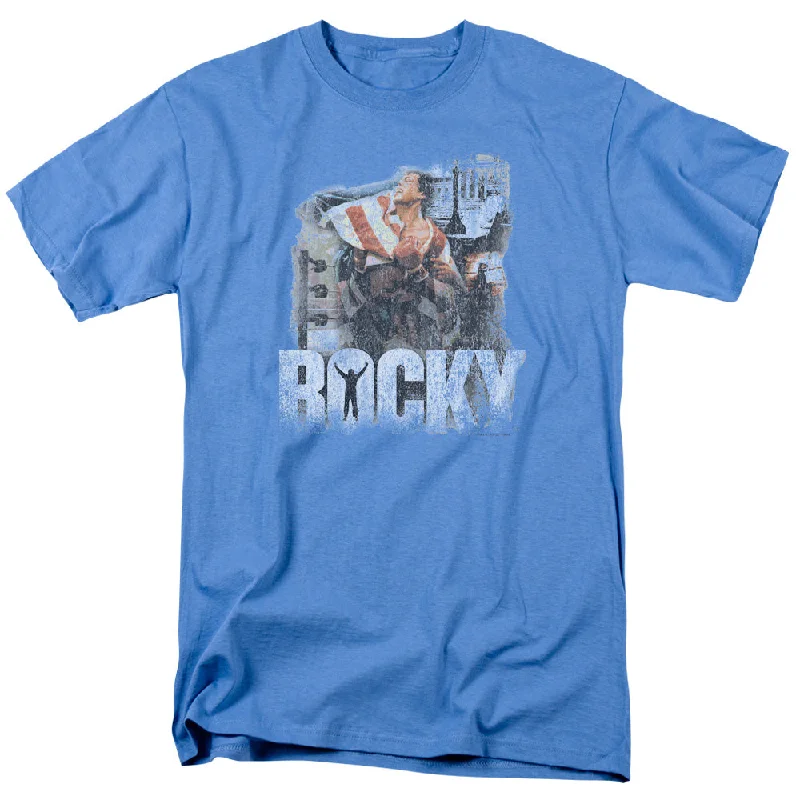 Bargain Prices Rocky T-Shirt Champion Vintage Photo Carolina Blue Tee