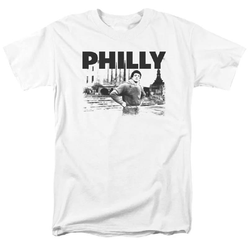 The Best Prices Rocky T-Shirt Philly White Tee