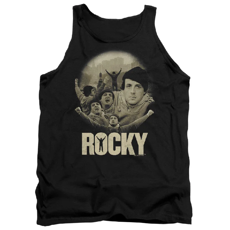 Sale Event Rocky Tanktop Balboa Collage Black Tank