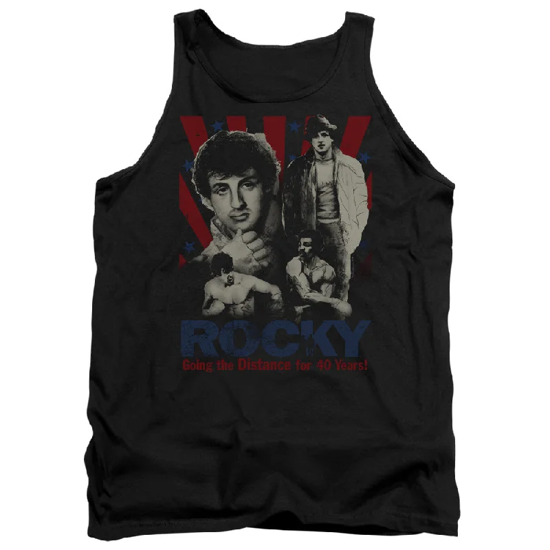 New Markdowns Rocky Tanktop Going the Distance Black Tank