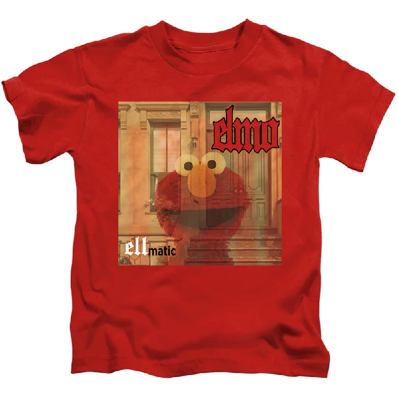 Special Offer Sesame Street Boys T-Shirt Elmo Ellmatic Red Tee
