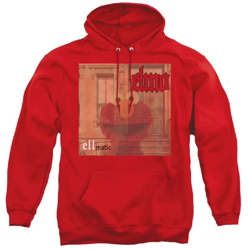 Flash Sale Sesame Street Hoodie Elmo Ellmatic Red Hoody